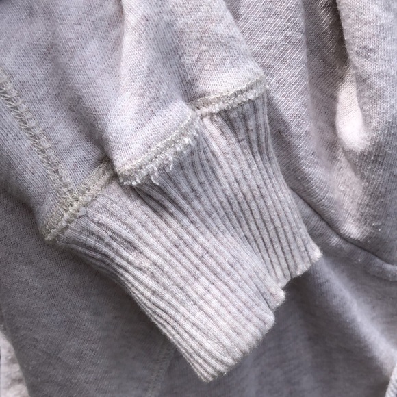 CampusCrew Light Grey Zip Up Hoodie - Picture 4 of 8